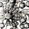 Broche Tremblant S.XIX de oro con diamantes - Imagen 2
