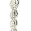 Pendientes de blanco con diamantes - Imagen 2