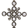 Cruz antigua con diamantes - Imagen 2