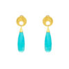 Pendientes de turquesa - Imagen 2