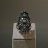 Sortija Isabelina S.XIX con diamantes en oro y plata